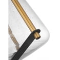 thumbnail image 3 of Starlight Foyer Pendant E26 Base 60w Matte Black Finish: Clear Seeded Glass, 3 of 5