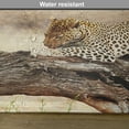 thumbnail image 6 of Ambesonne Beige Place Mats Set of 4, Wild Leopard, Standard Size, Beige and Brown, 6 of 6
