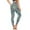 Green, variant on Azrian Breathable Women's Active Leggings for Yoga Fashion Casual Women Happy Easter Printed Gradient Span Ladies High Waist Wide Leg Trousers Yoga Pants Long Pants