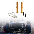 thumbnail image 6 of Almencla 2x RC Body Post Aluminum Shell Holder Mounts for 1/12 1/14 Crawler Car Truck gold, 6 of 8