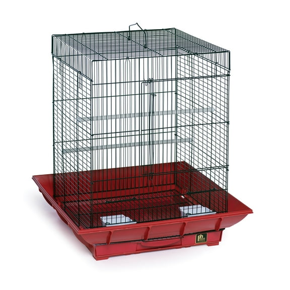 Prevue Pet Products Clean Life Bird Cage - Red SP850R/B