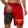 thumbnail image 1 of WILLBEST Bañador Corto de Camuflaje Informal de Verano para Hombre con Bolsillos Interiores y Pantalones de Playa de Doble Capa, 1 of 3