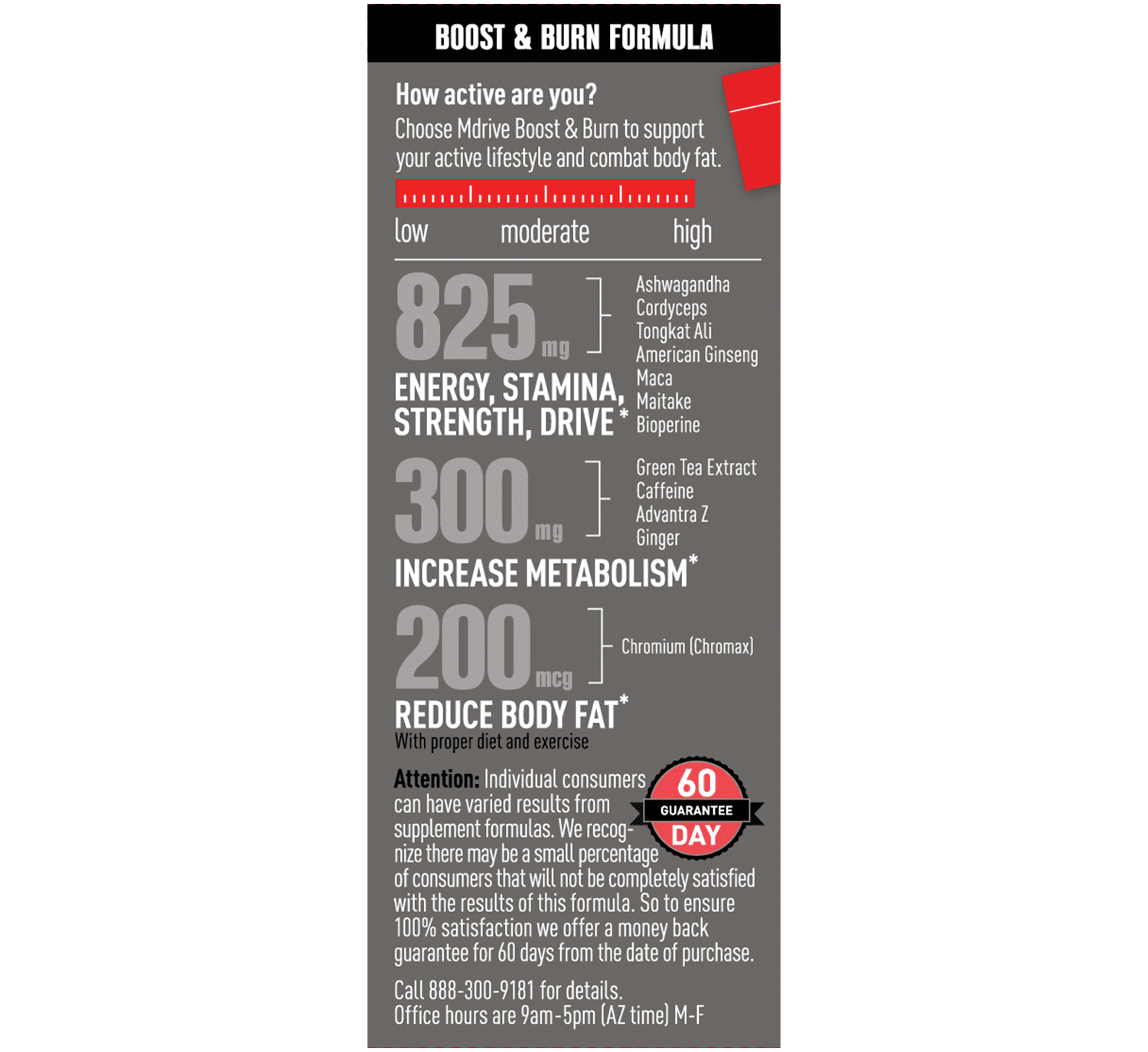 Mdrive Boost and Burn