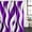 DarkViolet, variant on Blue White Moire Shower Curtain Set - Small 36" x 72" Washable Bathtub Curtain with 12 Hooks, Modern Abstract Art Waterproof Fabric Stall Shower Curtains for Bathroom/Bathtub Décor