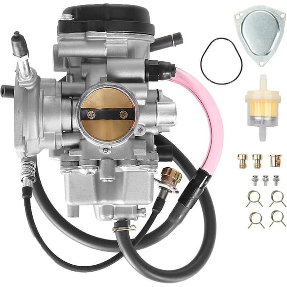 Carburetor compatible with 2000-2006 Yamaha Big Bear 400 & Kodiak 400 YFM400, 2004-2006 Bruin 350, 2007-2012 Grizzly 350 450, 2006-2010 Wolverine 350