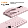 thumbnail image 5 of ELEHOLD Case for Samsung Galaxy Z Fold 6, Anti-Drop Thin Hinge Protection Screen Protector Case with Strap & Kickstand,Pink, 5 of 7