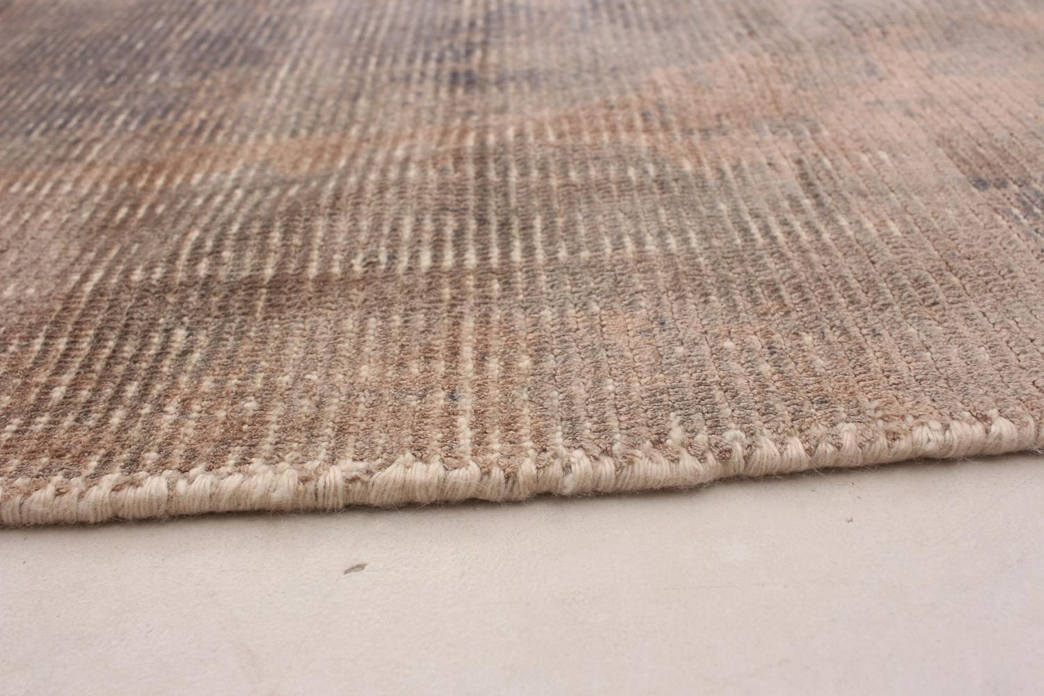 ECARPETGALLERY 5'0" x 7'7" Transitional Galleria Hand-knotted Area Rug for Living Room, Dining Room and Bedroom in Ivory