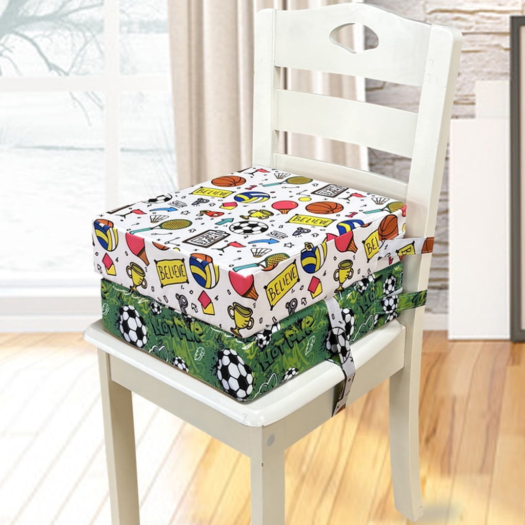 High Chair Pad Boosters Travel Dining Room Adjustable Detachable Washable Thicken Sponges Seat Cushions for Toddler Kid