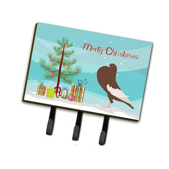 Carolines Treasures BB9321TH68 English Pouter Pigeon Christmas Leash or Key Holder