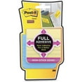 PostIt Super Sticky Full Adhesive Notes 4 Pack, Ruled, 3in. x 3in