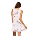 thumbnail image 1 of Robe d'Été Décontractée pour Femmes Mode Robe d'Été Décontractée Ample Imprimée Col Rond Sans Manches Robe d'Été pour Femmes Robe Décontractée pour Femmes Robe Sans Manches pour Femmes, 1 of 5