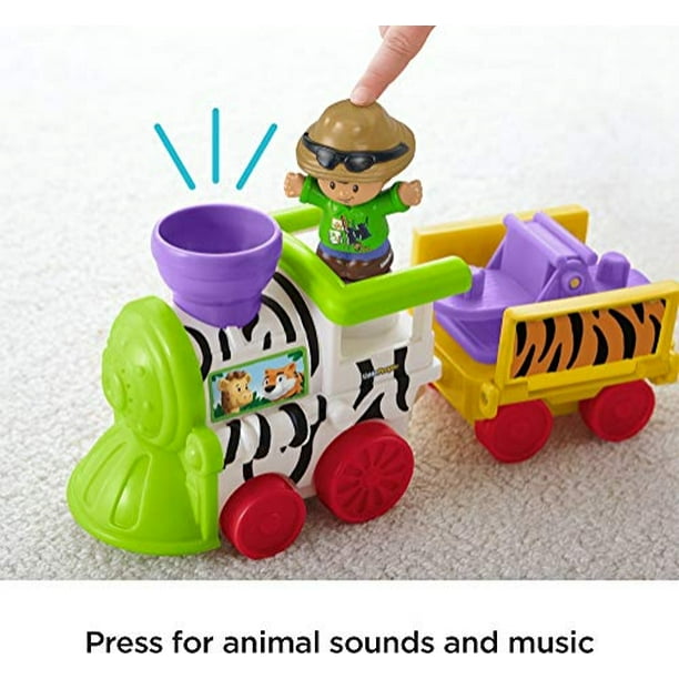 Fisher price little zoo train online