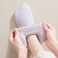 thumbnail image 6 of SKOLA Fuzzy Socks with Gripper for Women Non Slip Sleep Socks Warm Cozy Fluffy Slipper Socks with Grippers for Women House Socks, 6 of 10