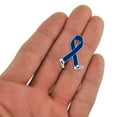 thumbnail image 4 of PinMart Blue Awareness Ribbon Walk Fundraiser Enamel Lapel Button Pin, 1-Piece, 4 of 4