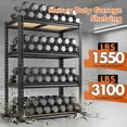 thumbnail image 6 of 2 Pack of Storage Shelf,Heavy Duty Metal Garage Storage Shelves Load 3100LBS,Adjustable Metal Shelving Unit for Pantry Basement,DIY Flexibility Shelves 35.4‘’Wx12‘’Dx59.5‘’H, 6 of 9