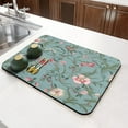 thumbnail image 3 of Washable Rubber Pioneer Dish Drying Mats for Kitchen Counter Home Large Coffee Bar Pad Accessories and Decor for Utensils Stemware 23.5''x15.5'', 3 of 7