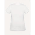 thumbnail image 3 of Camiseta con estampado de mariposas y labios, manga corta, cuello redondo, informal, para primavera y verano. Camiseta deportiva para mujer, hombre, mujer, adolescente, joven., 3 of 8