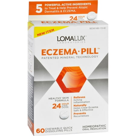 Loma Lux Laboratories Acne Eczema - Chewable - Quick Dissolving - 60