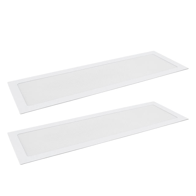 2 Pack Dust Filter for Computer Cooler Fan, 4.72x14.17in PC Fan Dust Filter Magnetic Frame Fine Mesh PC Cooler Filter Dustproof PVC Cover Computer Fan Filter Grills for PC Case Fan