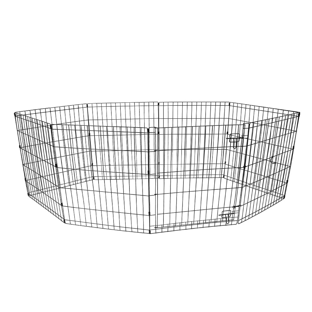 Vibrant Life 8 Panel Pet Exercise Play Pen with Door 30 H Walmart