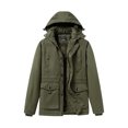 thumbnail image 4 of Vedolay Jacket Coat Long Sleeve Bomber Jacket Coat with Pocket A,L, 4 of 5