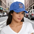 thumbnail image 2 of kaondbfi 4th of July Summer Patriotic Accessories Caps 250th Anniversary Usa Hat for Women Embroidered Baseball Cap Patriotic American Flag Adjustable Dad Hat, 2 of 4