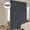 Dark Grey, variant on Divider Curtain Sets with Bendable Ceiling Track, 95% Blackout Total Privacy Ceiling Track Curtains Floor to Curtains Track Kits 12.5 ft Wide x 9 ft Tall, Dark Grey, 1 Panel