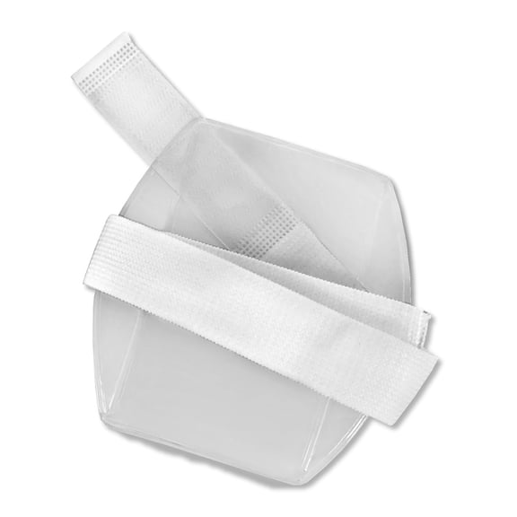 Arm Band ID Badge Holder with White Strap Arm Band by OnDepot.com - Pack of 50 PCS
