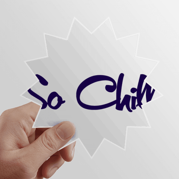Stylish So Chill So cool Sun Vinyl Sticker Luggage Graffiti Flower Decal