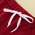 thumbnail image 5 of Toddler Kids Girls Outfit Sets Summer Sports T Shirt And Shorts Set Solid Clothing Sets Tracksuit Outfits For 3-4 Years, 5 of 6