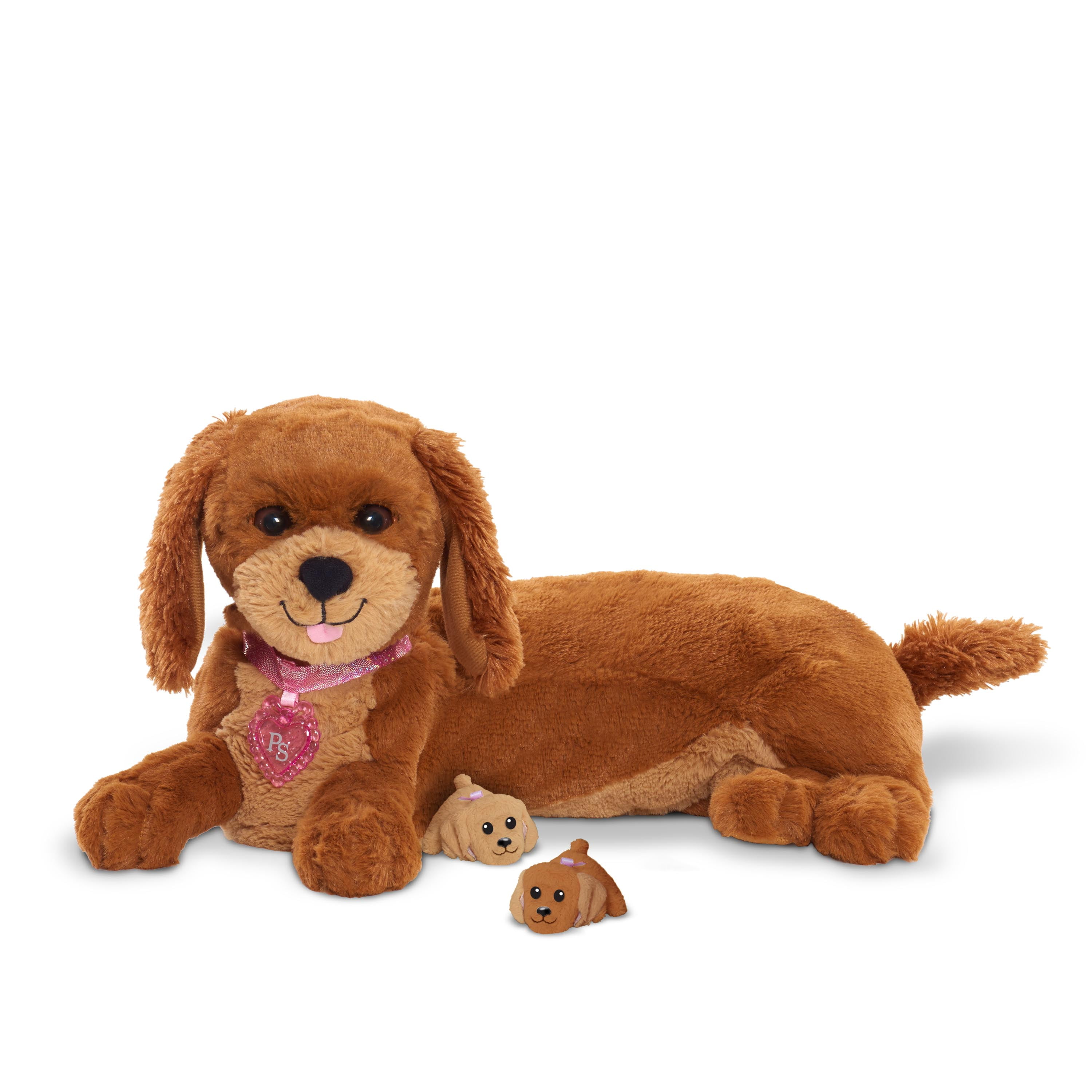 animated stuffed dog