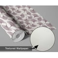 thumbnail image 5 of S4Sassy Peel & Stick Vinyl Wallpaper, Chic Ginkgo Leaf Wallpaper Contact Paper Waterproof - Purple, 25"x60", Textured Removable Wall Covering for Bedrooms & Living Areas, Renter Spaces, Cabinets, 5 of 8