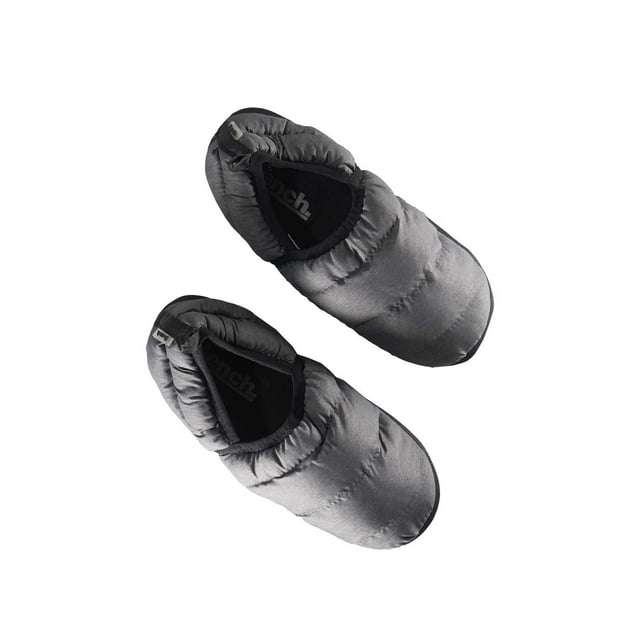 Bench Men's Puffer Slippers with Rubber Sole