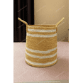 thumbnail image 2 of NAKSHRUGS Women's Jute Tote Bag, Gray, 2 of 5
