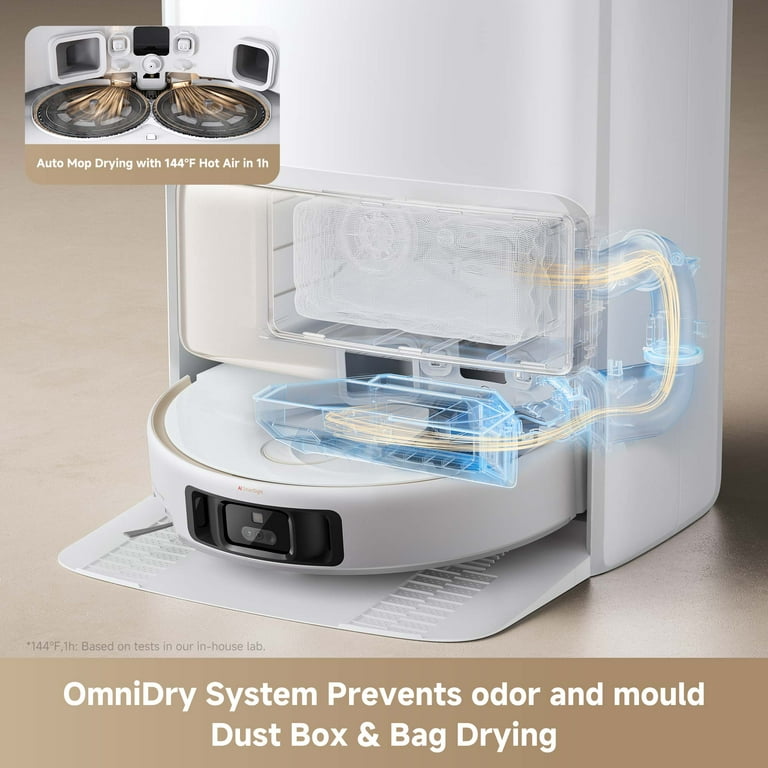 MOVA V50 Ultra Complete Robot Vacuum＆Mop,Self Cleaning