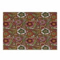 thumbnail image 1 of Ethnic Cutting Board, Oriental Style Botanical Flourishing Nature Pattern Motley Art Spring Theme, Decorative Tempered Glass Cutting and Serving Board, Small Size, Multicolor, by Ambesonne, 1 of 1
