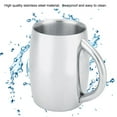 thumbnail image 2 of With Lid Double Wall Mug, Coffee Cup, With Handle Restaurants For Kitchen Home Bars, 2 of 8