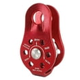 thumbnail image 1 of Fixed Plate Micro Pulleys, 28KN General Purpose Small Aluminum Rope Pulley, Slack Tender, Hitch Pulley Trolley for Climbing, Hauling, Rigging, Aloft Work, Rappelling, Rescue, 1 of 5