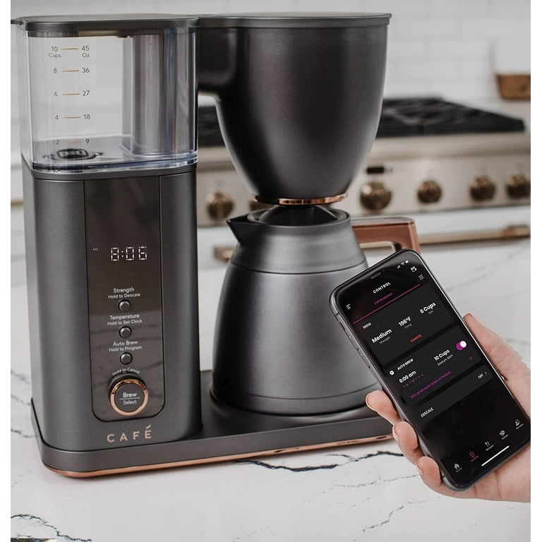 HESASDG 10-Cup Coffee Maker: Drip Coffee Maker with Programmable Timer,  Brew Strength Control, Coffee Pot, Permanent Filter, Smart Anti-Drip  System