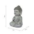 thumbnail image 2 of 14in Meditating Buddha Statue, 2 of 4