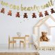 thumbnail image 5 of Banner con diseño de oso de peluche para baby shower con diseño de «We Can Bearly Wait», 5 of 8