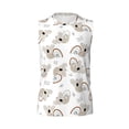 thumbnail image 6 of Lsque Cartoon Koala Print Men's Cotton Blend Sleeveless Muscle Shirts (S-3XL)- Moisture Wicking, Odor Protection, UPF 30+,XX-Large, 6 of 8
