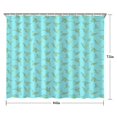 thumbnail image 5 of LightBlue Cartoon Dinosaurs VariedShapes Pattern Shower Curtain 84"x72" ,Bathroom Decorative Shower Curtains Set with 12 Hooks,Modern Waterproof Washable Shower Curtain, 5 of 6