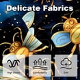 thumbnail image 3 of Honeybee Bed Pillow Covers Set - 2 Decorative Throw Pillow Patterns - Available in 16x16, 18x18, and 20x20 Inches for Any Occasion - Decorative Pillows, Bed Pillow, 3 of 6
