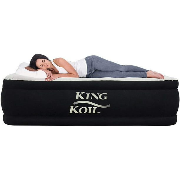 King Koil Twin Air Mattress With Built, Extra Long Twin Air Bed