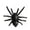 Black, variant on Realistic Fake Bug Set, Mini Crawling Spider Decor, Halloween Horror Props for Fun House Scene, Creepy Crawling Insect Toys, Spooky Party Atmosphere​, Light Blue
