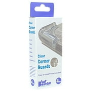 (3 pack) Kidkusion Clear Corner Guards for Sharp Corners of Tables, Furniture, 4 CT, Clear, Toddler