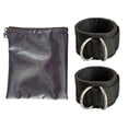 thumbnail image 2 of 1 Pair Ankle Straps for Cable Machines Padded Ankle Cuffs - for Legs, Glutes, Abs and Hip Workouts Fits Women & Men - Fully Adjustable & Breathable Ankle Strap, 2 of 5