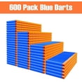 thumbnail image 2 of Paquete de 1200 dardos Bullet Darts de recarga compatibles con pistolas Nerf, 2 of 6