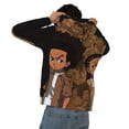 thumbnail image 5 of The Boondocks Men's Hoodie With Color Drawstrings Sweatshirt Hooded Pullover Print Winter Coat Jacket X-Large, 5 of 9